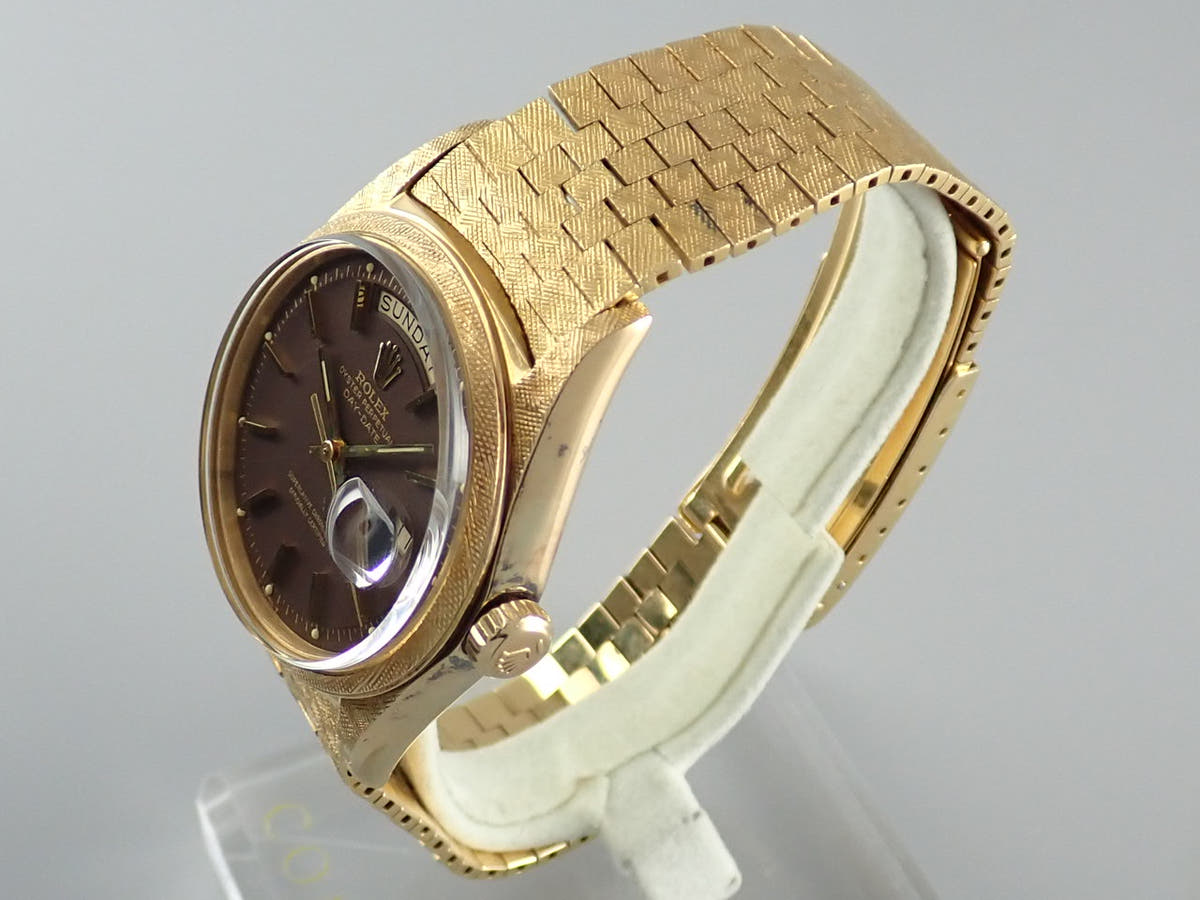 ロレックス デイデイト Ref.1806 チョコレート文字盤 中古 day-date-67