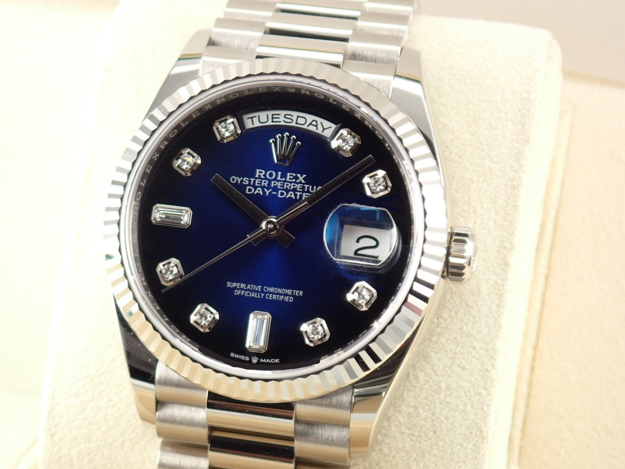 Rolex Day-Date 36 10P Diamond [Unused] &lt;Warranty, Box, etc.&gt;