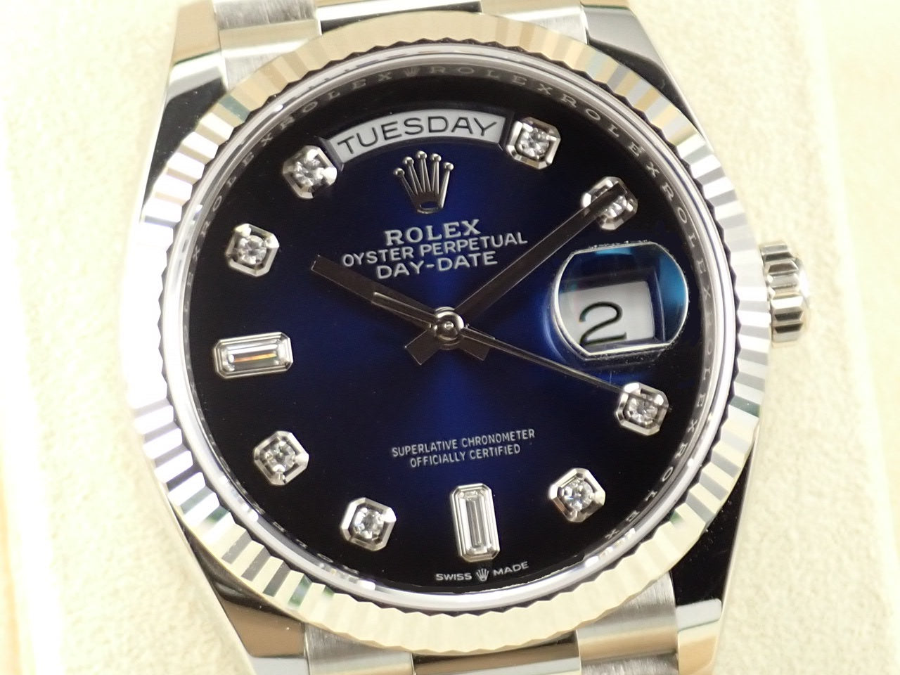 Rolex Day-Date 36 10P Diamond [Unused] &lt;Warranty, Box, etc.&gt;