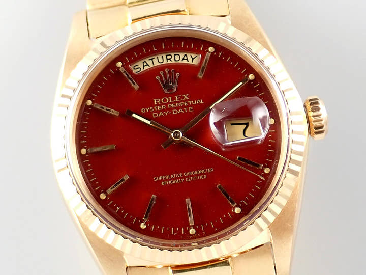 ロレックス デイデイト Ref.1803 ステラ文字盤 中古 day-date-86