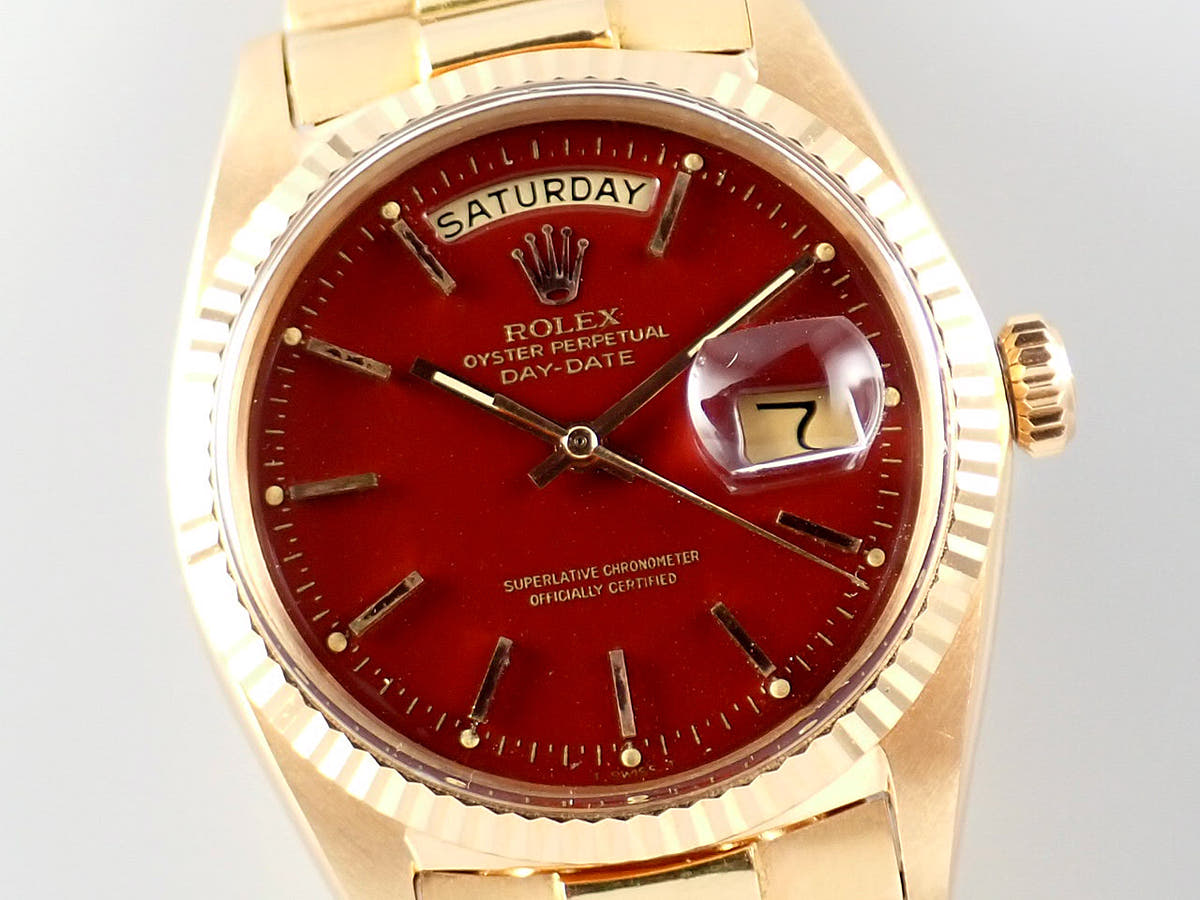 ロレックス デイデイト Ref.1803 ステラ文字盤 中古 day-date-86