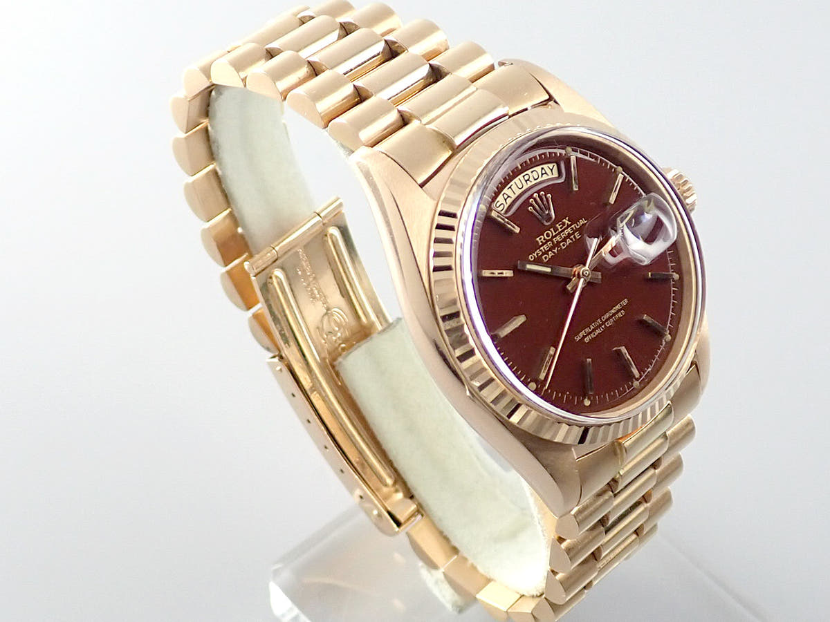 ロレックス デイデイト Ref.1803 ステラ文字盤 中古 day-date-86