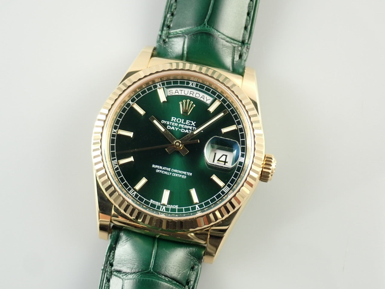 Rolex Day-Date Green Dial &lt;Warranty, Box, etc.&gt;