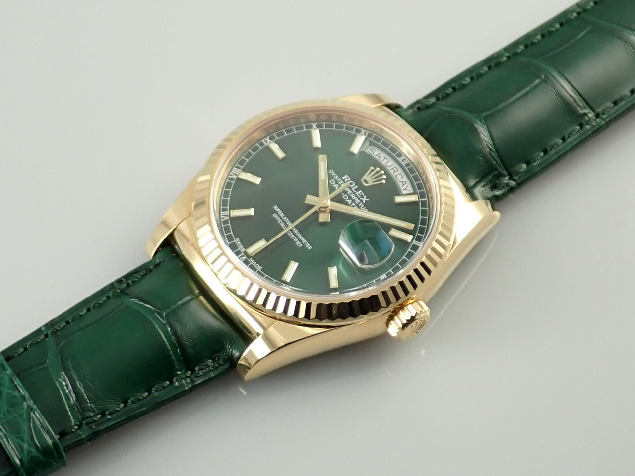 Rolex Day-Date Green Dial &lt;Warranty, Box, etc.&gt;