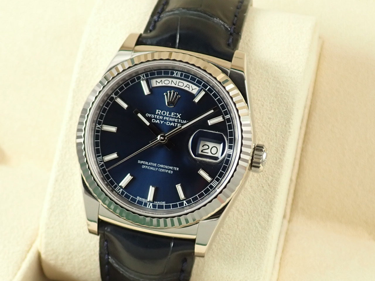 Rolex Day-Date Blue Dial &lt;Warranty, Box, etc.&gt;