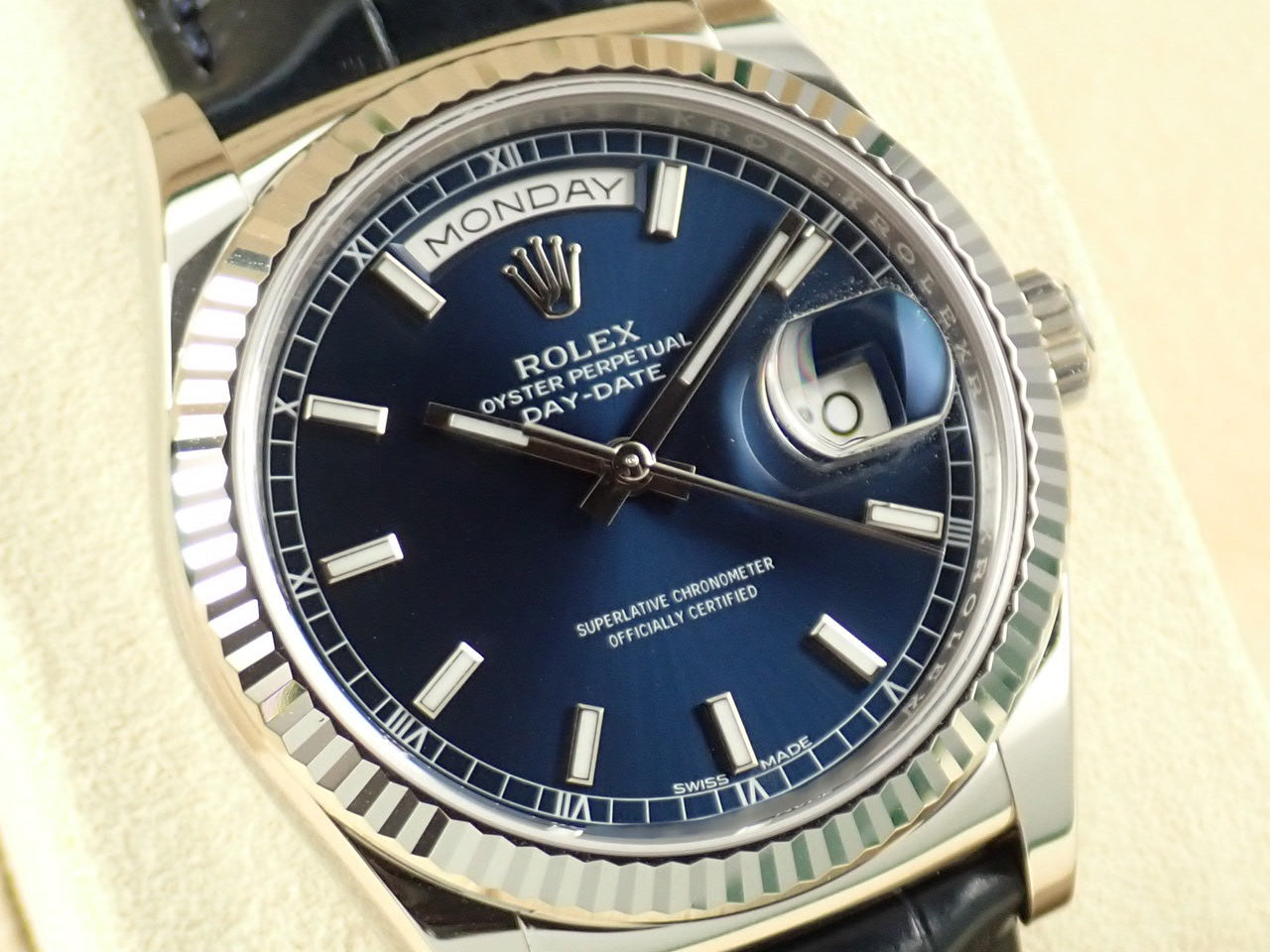 Rolex Day-Date Blue Dial &lt;Warranty, Box, etc.&gt;