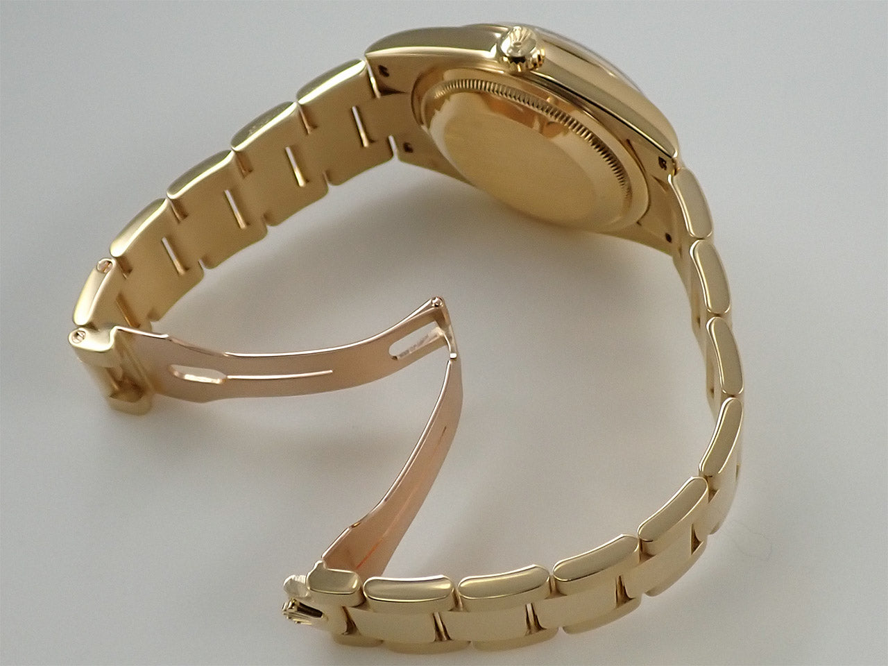 ロレックス デイデイト 118208G オニキス×10Pダイヤ 美品