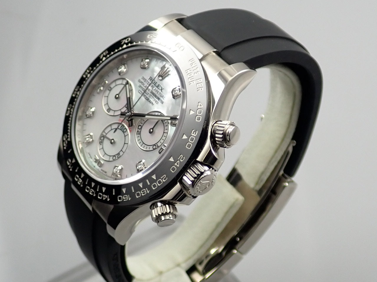 Rolex Daytona 8P Diamond White Shell Dial [Excellent Condition] &lt;New Warranty Card, Box, etc.&gt;