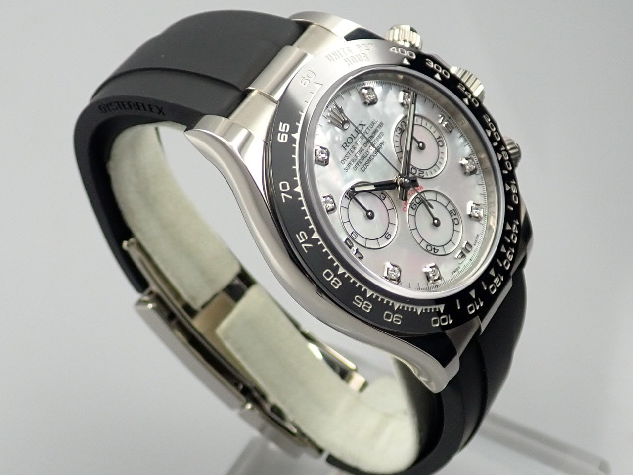 Rolex Daytona 8P Diamond White Shell Dial [Excellent Condition] &lt;New Warranty Card, Box, etc.&gt;