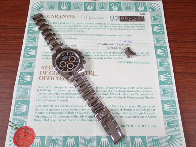 Rolex Daytona El Primero Black Dial U7