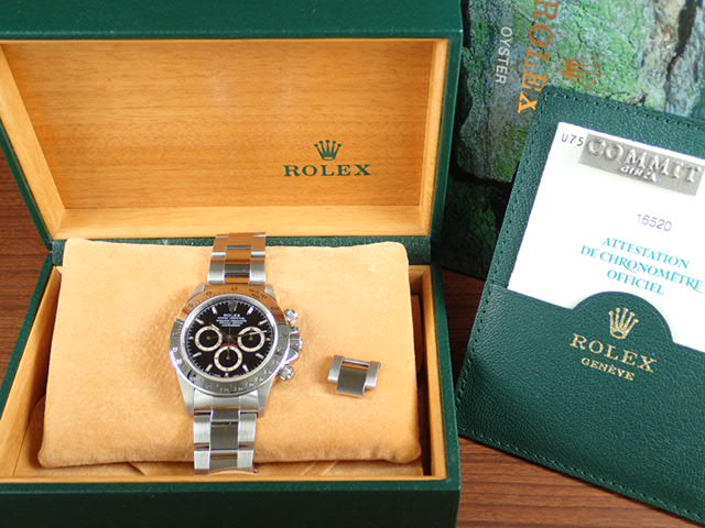 Rolex Daytona El Primero Black Dial U7