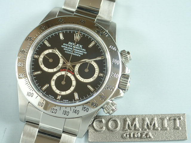 Rolex Daytona El Primero Black Dial A Serial Ref.16520