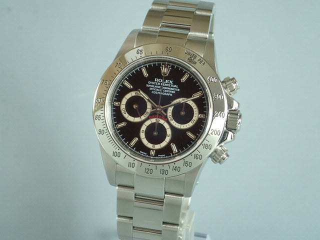 Rolex Daytona El Primero Black Dial A Serial Ref.16520