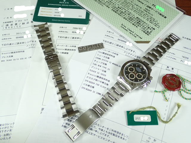 Rolex Daytona El Primero Black Dial P Serial Ref.16520