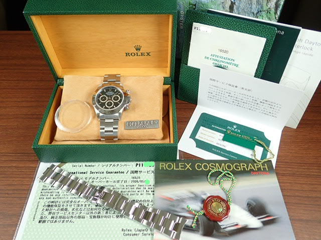 Rolex Daytona El Primero Black Dial P Serial Ref.16520