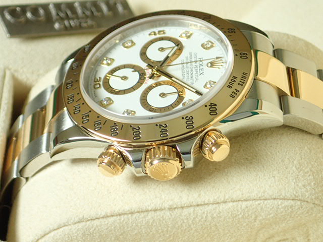 Rolex Daytona Two-tone 8P Diamond Dial Random Ref.116523