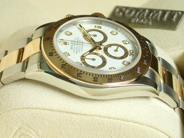 Rolex Daytona Two-tone 8P Diamond Dial Random Ref.116523