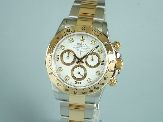 Rolex Daytona Two-tone 8P Diamond Dial Random Ref.116523