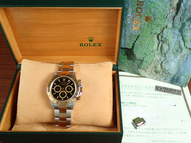 Rolex Daytona El Primero combination model black dial A3