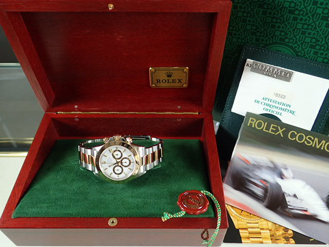 Rolex Daytona El Primero combination model, white dial, A series