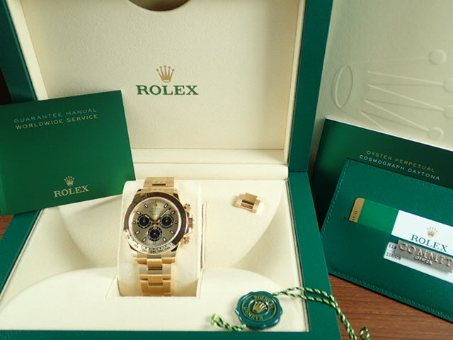 Rolex Cosmograph Daytona Champagne/Black Dial