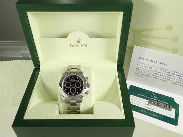 Rolex Daytona Black Dial P Series