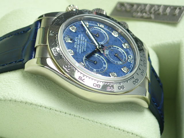 Rolex Cosmograph Daytona Sodalite 8P Diamond