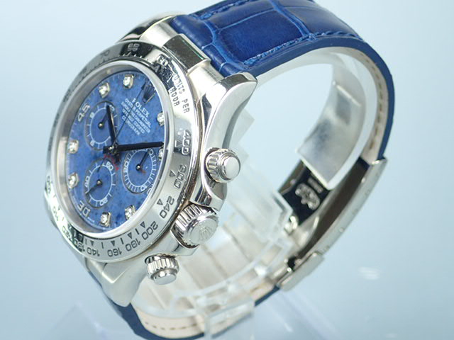 Rolex Cosmograph Daytona Sodalite 8P Diamond