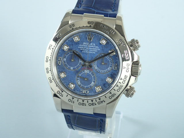 Rolex Cosmograph Daytona Sodalite 8P Diamond