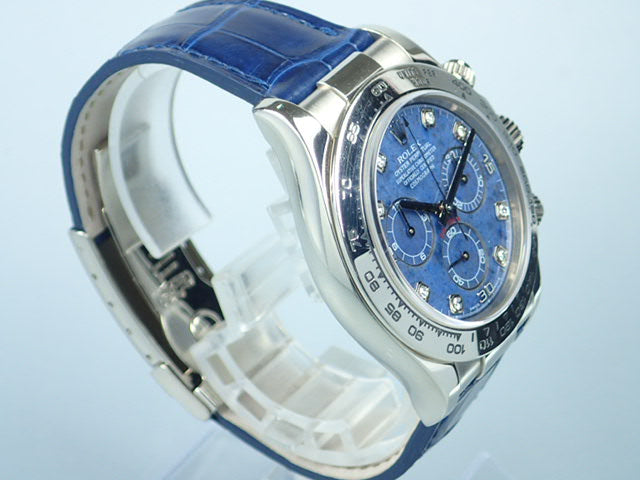 Rolex Cosmograph Daytona Sodalite 8P Diamond