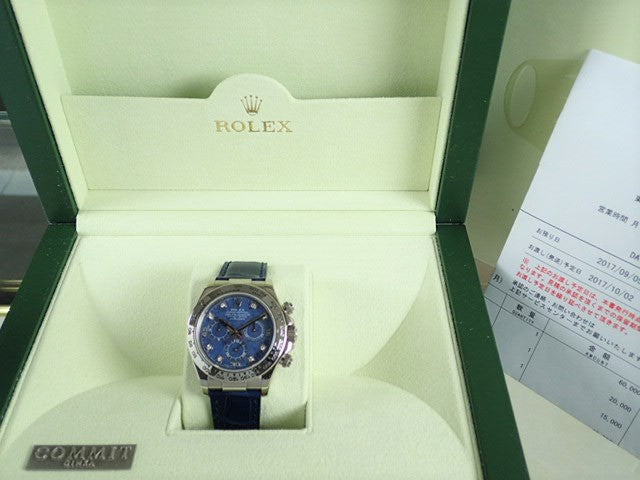 Rolex Cosmograph Daytona Sodalite 8P Diamond