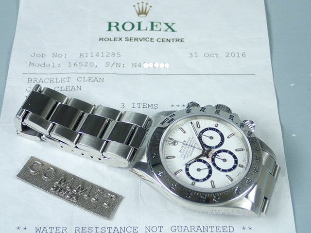 Rolex Daytona El Primero White Dial N Series