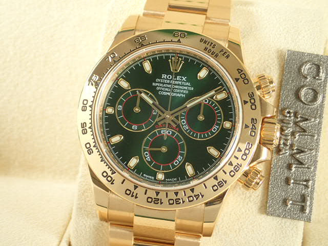 ロレックス デイトナ Ref.116508 グリーン文字盤 中古 daytona-122