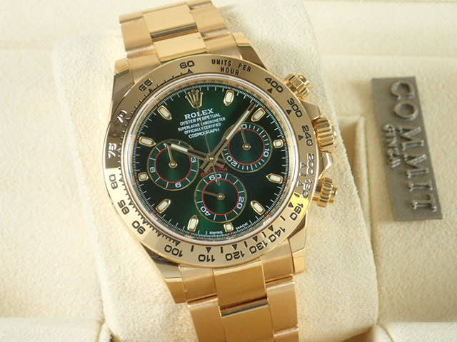 ロレックス デイトナ Ref.116508 グリーン文字盤 中古 daytona-122