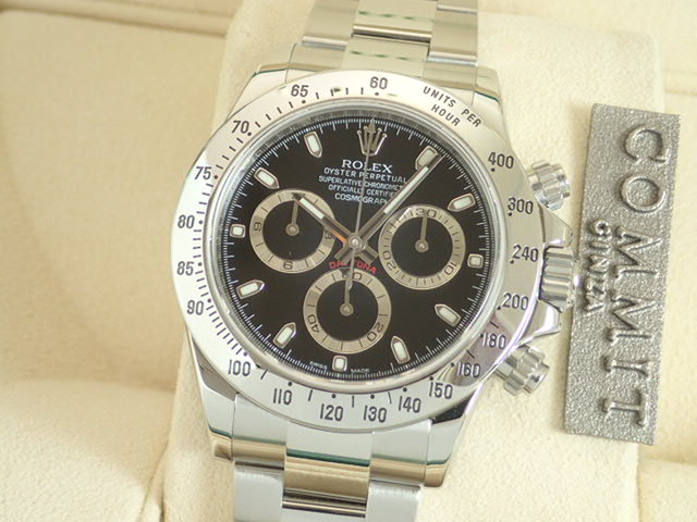 Rolex Daytona Black Dial Random Final Model [Mint Condition]