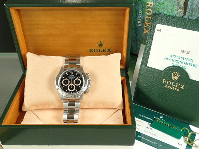 Rolex Daytona El Primero Black Dial A Series