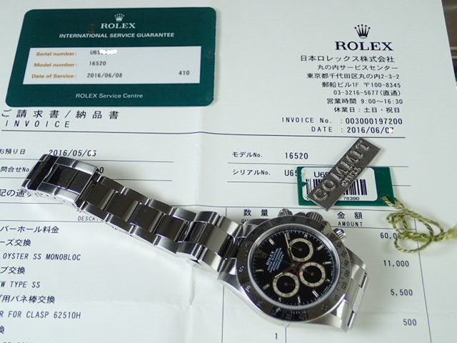 Rolex Daytona El Primero Black Dial U-Serial Number