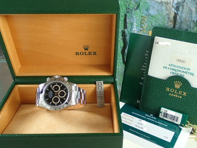 Rolex Daytona El Primero Black Dial U-Serial Number