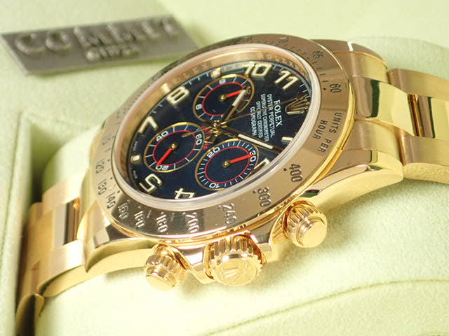 Rolex Daytona Ref.116528 Navy Arabic Dial Used daytona-138