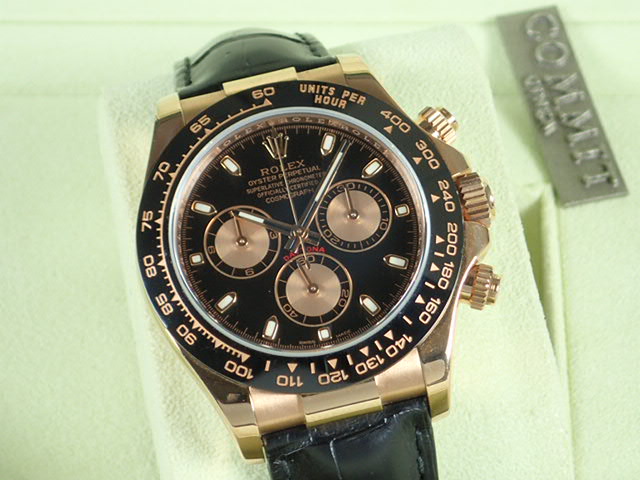 rolex daytona black dial