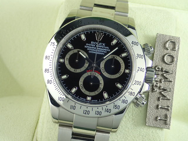 Rolex Daytona Black Dial F Series