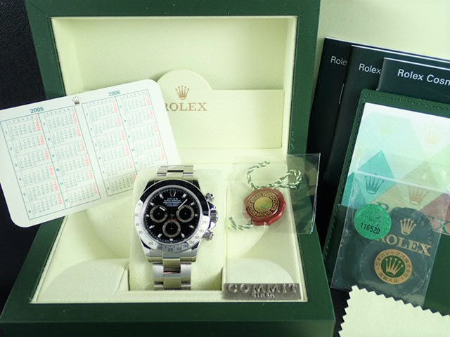 Rolex Daytona Black Dial F Series