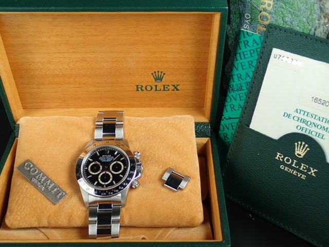 Rolex Daytona El Primero Black Dial U-Serial Number