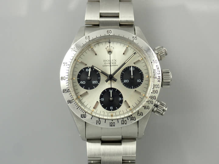 ロレックス デイトナ Ref.6265 ステンレススチール シルバー文字盤