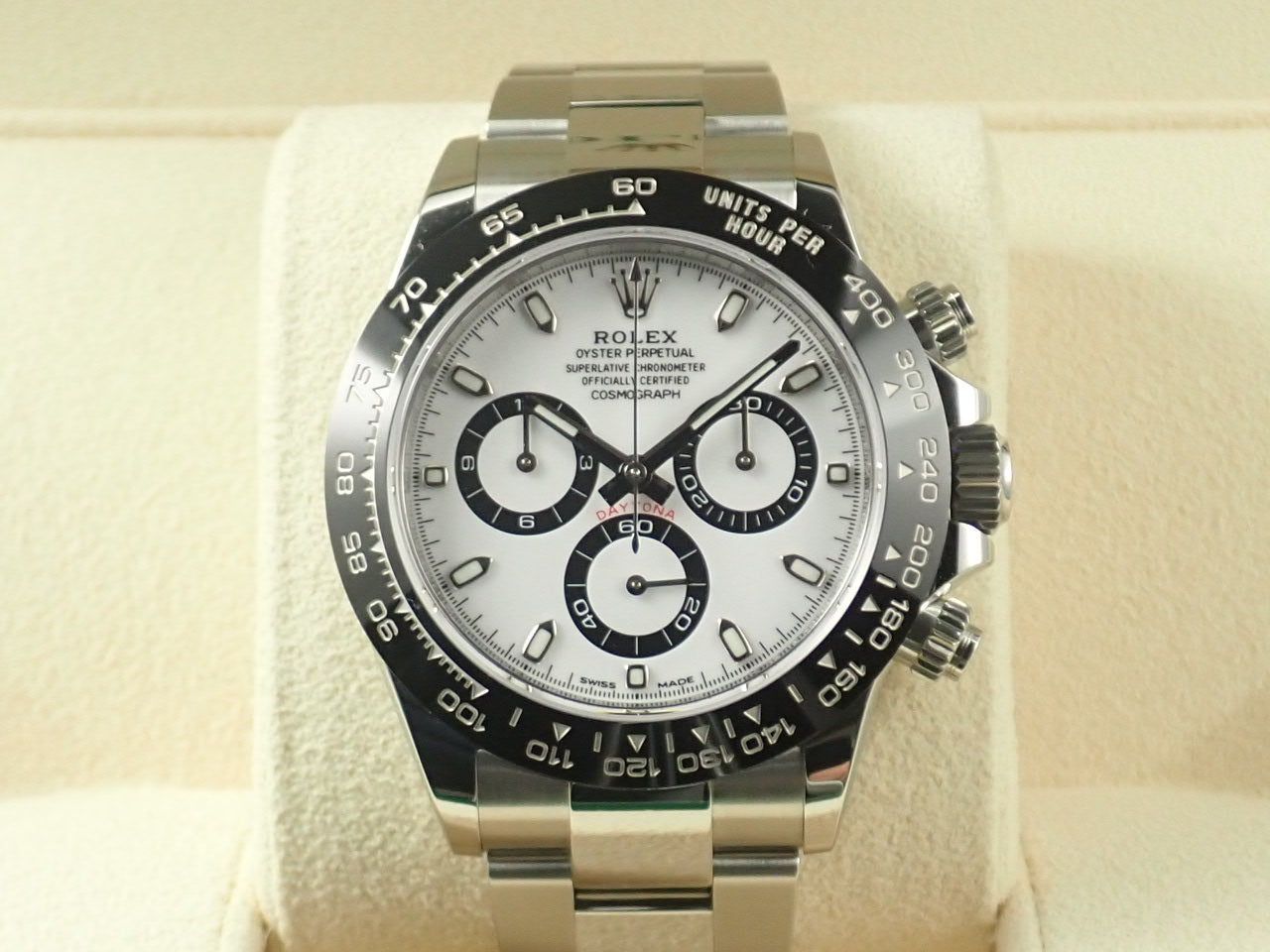 Rolex Daytona White Dial &lt;&lt;New warranty, box, etc.&gt;&gt;