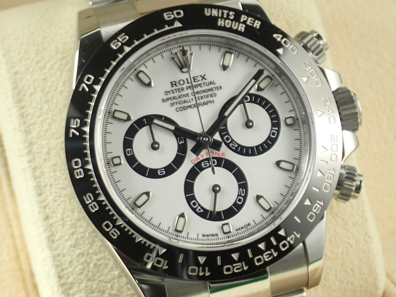 Rolex Daytona White Dial &lt;&lt;New warranty, box, etc.&gt;&gt;