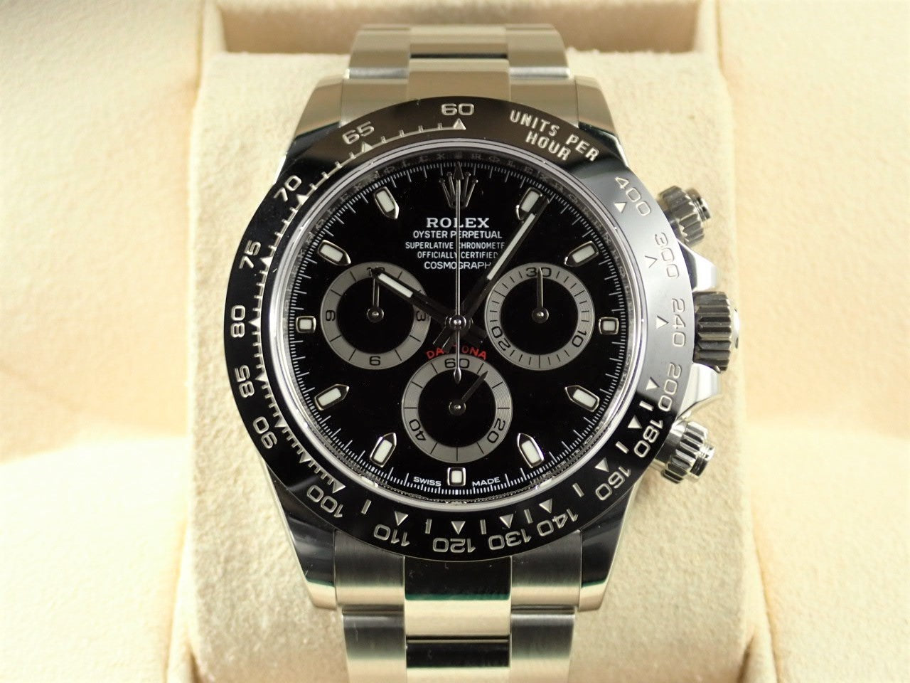 Rolex Daytona Black Dial &lt;Warranty, Box, etc.&gt;