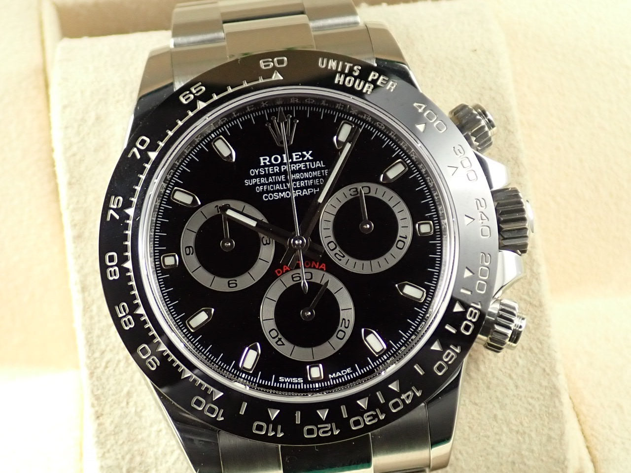 Rolex Daytona Black Dial &lt;Warranty, Box, etc.&gt;