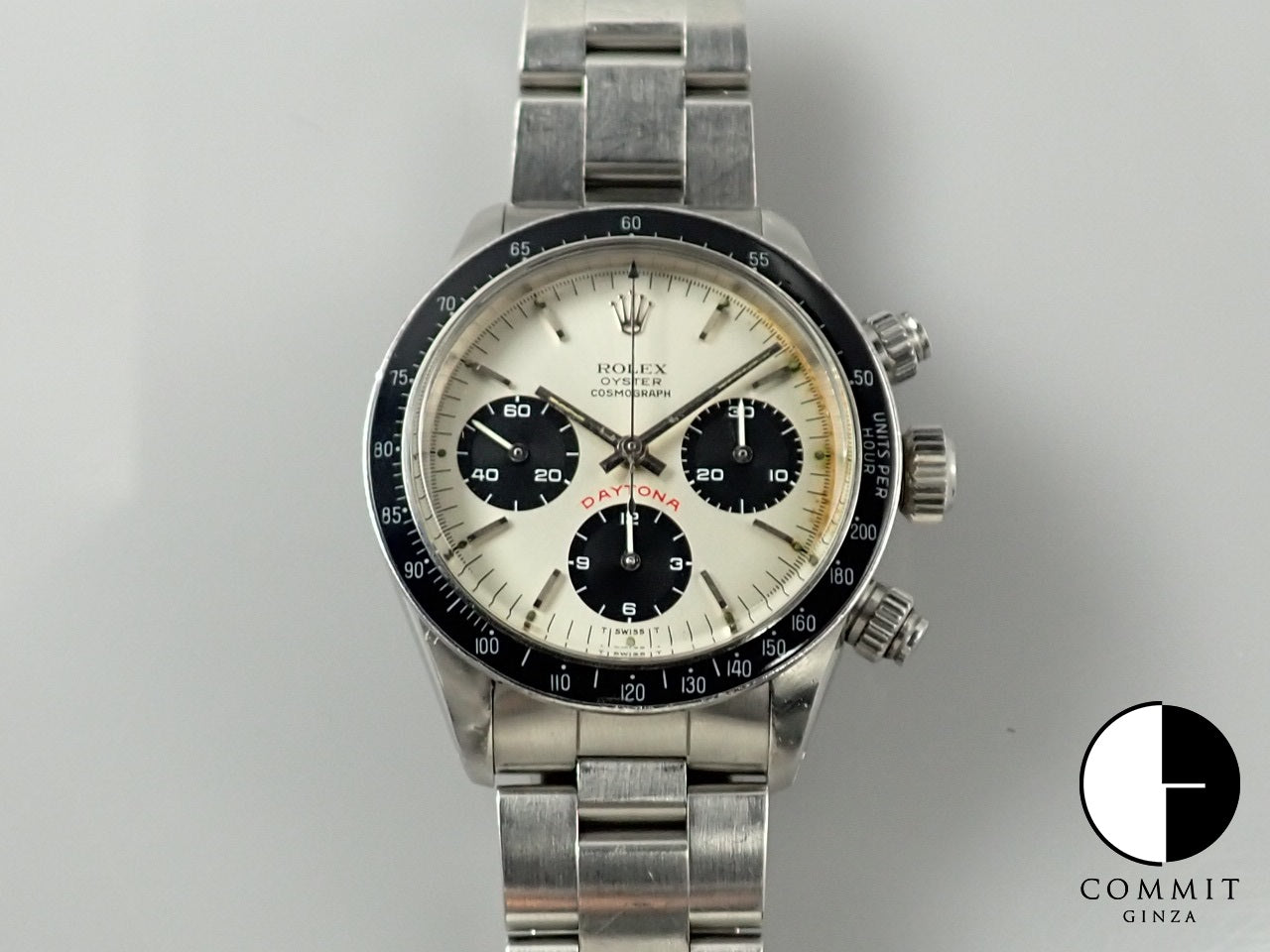 Rolex Daytona Silver x Black Dial &lt;Warranty Box and Others&gt;