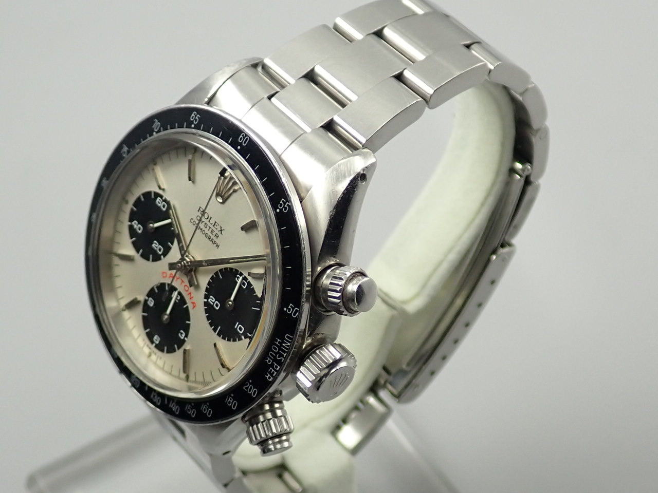 Rolex Daytona Silver x Black Dial &lt;Warranty Box and Others&gt;